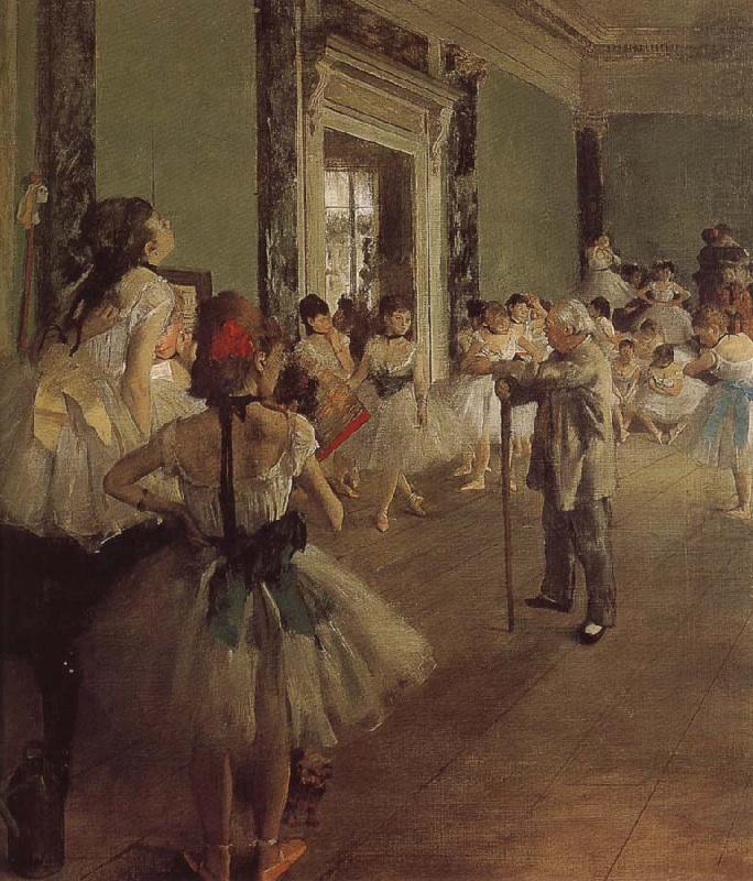 Dance class, Edgar Degas